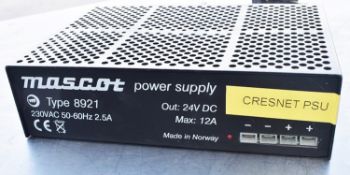 1 x MASCOT 8921 12V AC/DC Enclosed Power Supply (PSU) - Original RRP £190.00 - NO VAT ON THE HAMMER