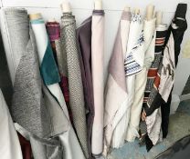 Large Assortment of Upholstery Fabric Rolls, all with a Width of 150cm - CL985 - NO VAT ON THE