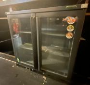 1 x Gamko Double Door Backbar Bottle Cooler - Model MG2/250G