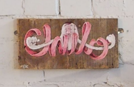 1 x Wall Mounted Wooden Plaque