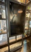 1 x Floor Mounted Upright Digital Menu Board - Dimensions: H202 x W85 cms