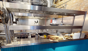1 x Countertop Heated Passthrough - Twin Shelf with Individual Power Switches