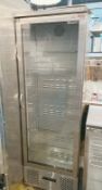 1 x Blizzard Upright Drinks Chiller Featuring a Stainless Steel Finish - Model BAR10SS-HC