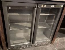 1 x Gamko Double Door Backbar Bottle Cooler - Model MG2/250G