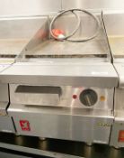 1 x Falcon Dominator Smooth Solid Top Griddle - Electric 3 Phase - Dimensions: Width 40 cms