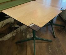 1 x Restaurant Dining Table - Dimensions: 65 x 69 cms