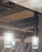 4 x Suspended Light Pendants