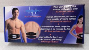 8 x MEDICARN Abs & Core Toning Belt - New/Boxed - NO VAT ON THE HAMMER - Ref: MMG165-8/MMGP4 - CL955