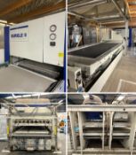 1 x Burkle BTF 1534 – 1400 Multifoil Flowline Vacuum Press - Year 2009 - CL088 - Location: