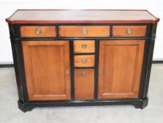 1 x FELIX MONGE Luxury French-made 19th Century-Inspired Solid Wood Bootmaker's Cupboard Sideboard