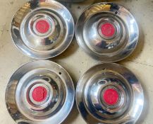 Set of 4 x Cadillac Sombrero Hubcaps - CL985 - NO VAT ON THE HAMMER - Location: Cheshire WA16More