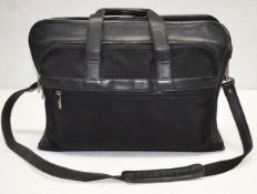 1 x JOHN LEWIS Premium Laptop Bag Briefcase in Black - Ref: DRS120 - CL1003 - Location: Altrincham