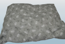 1 x Paws Cushion Duvet Dog / Pet Bed - Size: 48 x 36 Inches - New and Unused