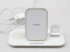 1 x Mophie 3-In-1 Wireless Charging Stand for iPhone AirPods Apple Watch - Original RRP £150.00