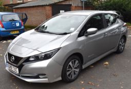 2019 Nissan Leaf E Launch Edition Automatic Electric Car - 60,470 Miles - MOT Expiry: August 2025