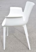 1 x KARTELL Italian Designer Injection Moulded Chair in White - Original Price £405.00 - MRS128 -