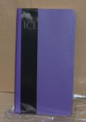 25 x High Quality Writing Note Books / Writing Pads Featuring Purple Covers - New Sealed Box