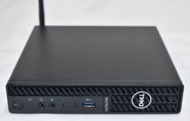 1 x Dell OptiPlex 3090 Micro ITX Computer - Features a 10th I3 Quad Core 3.9GHz Processor, 8GB