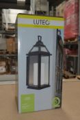 1 x Lutec Outdoor LED Wall Lantern - 16watt, 400 Lumen, 240v, IP44 - New Boxed Stock