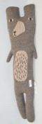 1 x DONNA WILSON 'Big Ted' Designer 85cm Tall Handmade Woolen Toy - Original Price £150.00
