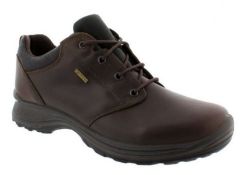 1 x Pair of Men's Grisport Brown Leather GriTex Shoes - Rogerson Footwear - Brand New and Boxed - Si