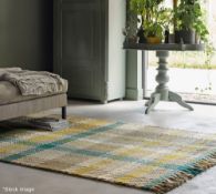 1 x BRINK & CAMPMAN 'Atelier Couture' 100% New Zealand Wool Handwoven Flat Pile Jacquard Indoor