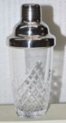 1 x SOHO HOME 'Barwell' Luxury Crystal Martini Shaker - Original Price £105.00 - Unused Boxed Stock
