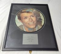 1 x Authentic DAVID BOWIE Autograph With COA - Lets Talk LP Picture Disc Signed by David Bowie