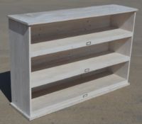 1 x Large Chedworth Shelving Unit With Limewash Finish - RRP £500.00 - Ref: GTC100/GTCP1 - CL1017 -