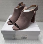 4 x DOROTHY PERKINS Pairs Of Taupe Heeled Sandals - Uk Size 5 - New/Boxed - Original Retail £112 -