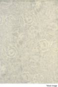 1 x WILLIAM MORRIS & CO 'Poppy' Handtufted Pure New Wool Carpet Rug in Cream (28409) - Dimensions: