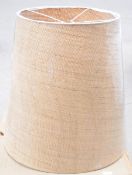 1 x CHELSOM Large 60cm Tapered Woven Lamp Shade  - MRS129 - CL1012 - Location: Altrincham WA14