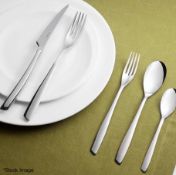 1 x BUGATTI Riviera Italian Luxury Stainless Steel 49-Piece Cutlery Set - Original Price £386.00