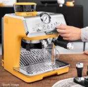 1 x DE'LONGHI La Specialista Arte Coffee Machine in Yellow - Original Price £529.00
