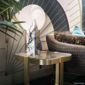 1 x SLAMP 'Moon' Designer Table Lamp In White - Original Price £153.00 - Made in Italy - Boxed