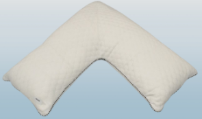 1 x Henley L Shaped Luxury Pillow - New and Unused - 80 x 80 cm 37 Width cm - Ref: TF213 CA -