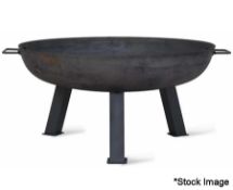 1 x Foscot Steel Fire Pit - Medium - RRP £160.00 - Ref: GTC119/GTCP5 - CL1017 - Location: