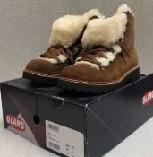 1 x Pair of Designer Olang Aurora.Lux 85 CUOIO Women's Winter Boots - Euro Size 38 - Brand New Boxed