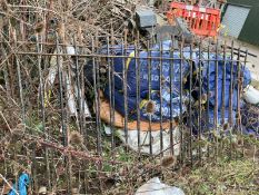 2 x Sections of Reclaimed Wrought Iron Gate Removed From Castle Grounds - CL985 - NO VAT ON THE