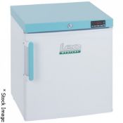 1 x LEC Medical PE109C Solid Door Laboratory Pharmacy Refrigerator - 45LV - RRP £500.00