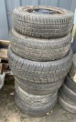 6 x Assorted Branded Car Tyres - CL985 - NO VAT ON THE HAMMER - Location: Cheshire WA16More