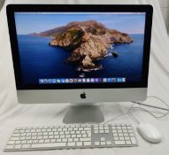 1 x Apple iMac 21.5 Inch Desktop Computer - Late 2013 Model - Features an Intel Core i5 2.7GHz