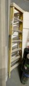 1 x Set of Fibreglass 6 Tread Work Ladders