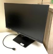 1 x iiyma ProLite 23.8 Inch Flat Screen Monitor - 1920 x 1080 Resolution - Model XU2493HS-B4