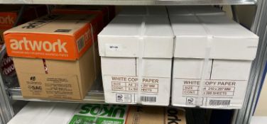 6 x Boxes of Various A4 White Copy Paper - New Boxed Stock