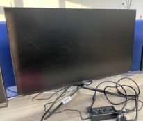 1 x HannsG 27 Inch Flat Screen Gaming Monitor - 1920 x 1080 Resolution - Model HSG1453 HC270HPB