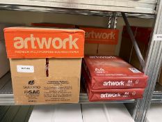 3 x Boxes of Artwork Premium Multipurpose A4 Copy Paper - Includes 17 x Reams of 500 Sheets - New