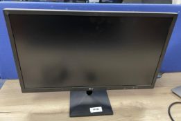 1 x LG Large Flat Screen Monitor - Supplied with Power Cable