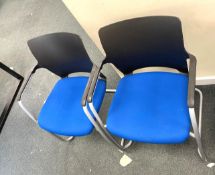 2 x Stackable Office Chairs
