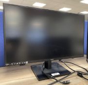 1 x iiyma ProLite 23.6 Inch Flat Screen Monitor - 1920 x 1080 Resolution - Model XU2474HS-B2